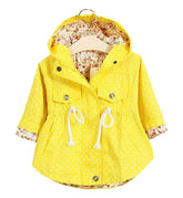 Geaca eleganta bumbac, fete, galben